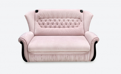 Прямой диван-кровать Фаворит розовый