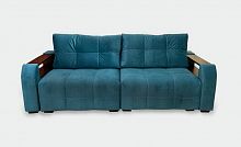Прямой диван-кровать Бали 5.2 темно-зеленый