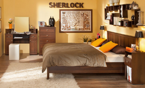 Спальня Sherlock орех шоколадный фото 2