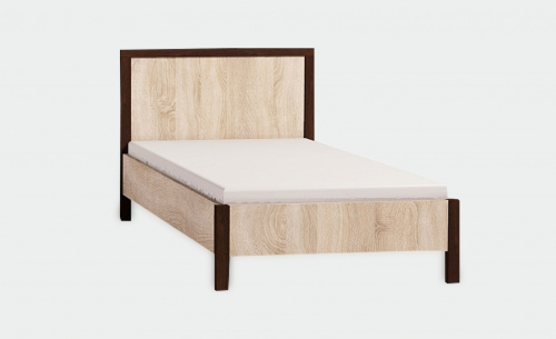 Кровать BAUHAUS с деревянным основанием  900 х 2000 мм.