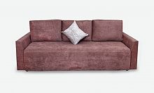 Прямой диван-кровать Марсель розовый