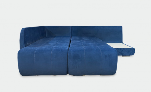 Угловой диван-кровать Дуэт 2 синий фото 3