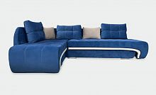 Угловой диван-кровать Дуэт 2 синий